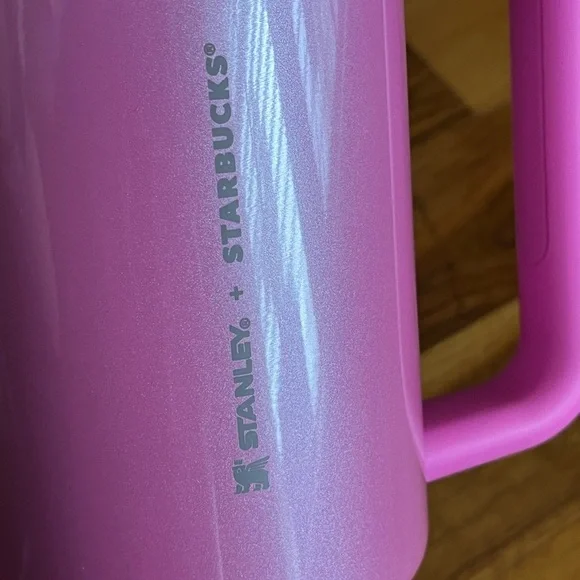 Stanley X Starbucks Pink Shimmery LIMITED EDITION 40 oz, Philippines, NEW - Picture 11 of 16